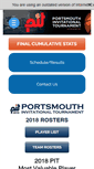 Mobile Screenshot of portsmouthinvitational.com